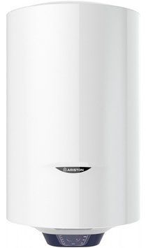 Водонагреватель электрический Ariston круглый BLU1 ECO PL DRY, 100л, 1,8кВт, сухой тен, мех. кер-ния, B, RC_3201458 фото