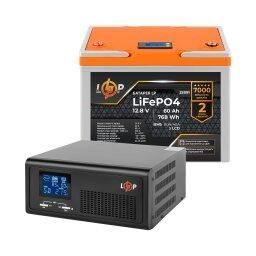 Комплект резервного питания LogicPower LP (LogicPower) ИБП + литиевая (LiFePO4) батарея (UPS B1000+ АКБ LP_24830 фото