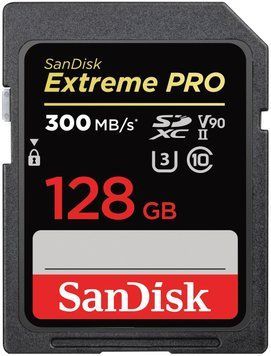 Карта пам'яті SD 128GB C10 UHS-II U3 V90 R300/W260MB/s Extreme Pro SanDisk RC_SDSDXDK-128G-GN4IN фото