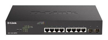Коммутатор D-Link DGS-1100-10MPV2 8xGE PoE 2xSFP, 130Вт, EasySmart RC_DGS-1100-10MPV2 фото