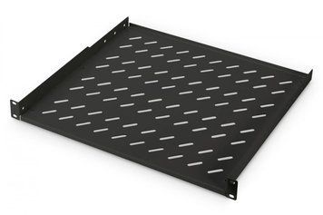 Digitus Полиця 19", 1U, консольна, 400мм, чорна RC_DN-19TRAY-1-400-SW фото