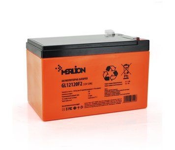 Акумуляторна батарея MERLION GL12120F2 12V 12Ah (150x98x95(100) U_03249 фото