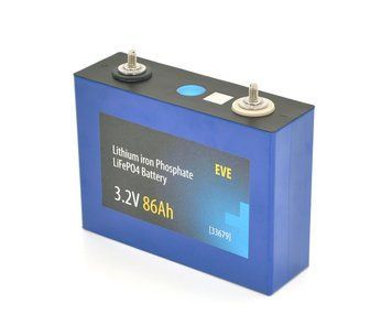Осередок EVE 3.2V 86Ah для складання LiFePo4 акумулятора (158х48х115(134) U_33679 фото