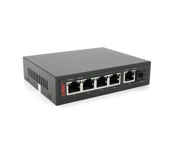 Комутатор PoE 4х портовий Full Gigabit ONV-POE33064PFG, 4xPoe1000Мбіт + 2х1000 Мбіт IEEE802.3af/at, потужність 65Вт U_33745 фото