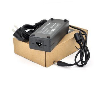 Блок питания MERLION для ноутбука DELL 19.5V 6.7A (120 Вт) штекер 7.4*5.0 мм, длина 0,9м + кабель питания U_01746 фото
