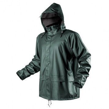 Куртка-дощовик Neo Tools 81-810-XXXL ПУ/ПВХ, EN 343, розмір XXXL, підкладка поліестер, щільність 310 г/м2 RC_81-810-XXXL фото