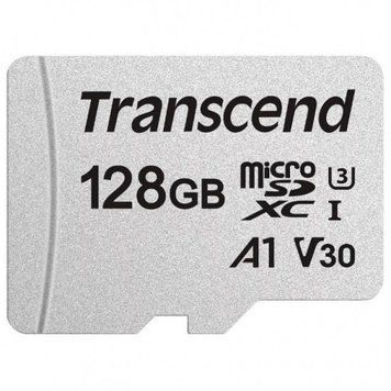 Карта памяти Transcend microSD 128GB C10 UHS-I R100/W40MB/s + SD RC_TS128GUSD300S-A фото