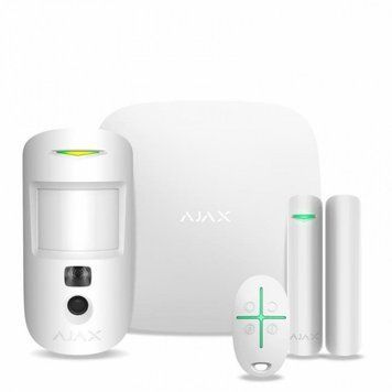 Комплект охранной сигнализации Ajax StarterKit Cam белый RC_16461 фото