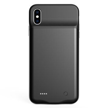 Чохол акумулятор AmaCase для iPhone X/XS Чорний (3200 маг) AMA_005 фото