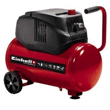 Компресор повітряний безмасляний Einhell TC-AC 200/24/8 OF, безмасляний, 1200Вт, 24л, 180л/хв, 8бар, 15.4кг RC_4020590 фото