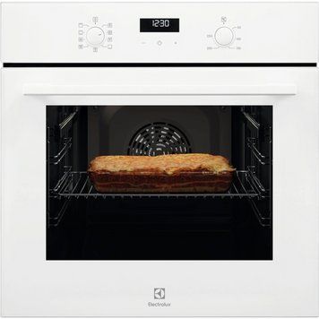 Electrolux Духовой шкаф электрический, 65л, A, дисплей, конвекция, телескопические направляющие, белый RC_EOF5F50BV фото