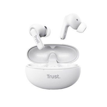 Наушники TWS Yavi Earbuds BT 5.3, ENC, SBC, Mic, Белый Trust RC_25172_TRUST фото