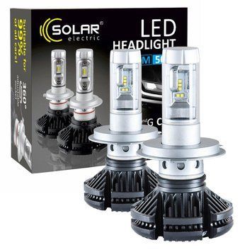 LED автолампа Solar H4 12/24V 6000Lm 50W ZES Chip LI_8804 фото