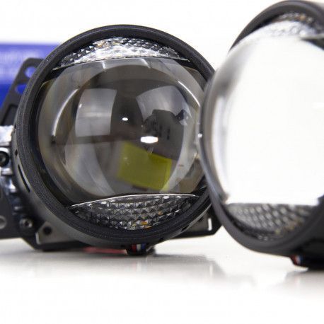 Лінзи BI-LED Lens Galaxy A11 3,0" 4300K DRL+Turn KL_4529 фото