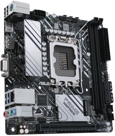 Материнская плата ASUS PRIME H610I-PLUS D4-CSM s1700 H610 2xDDR4 M.2 HDMI D-Sub DP mITX RC_90MB1B20-M0EAYC фото