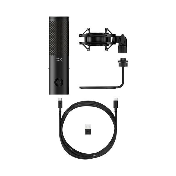 Мікрофон геймерський QuadCast 2 S, Omni/Uni/Bi, USB-A, 3м, NGenuity, RGB, чорний HyperX RC_9A273AA фото
