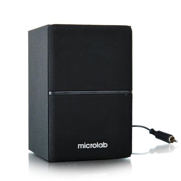 Акустическая система MICROLAB M-106 2.1, 10W, mini-jack, черный RC_M-106 фото