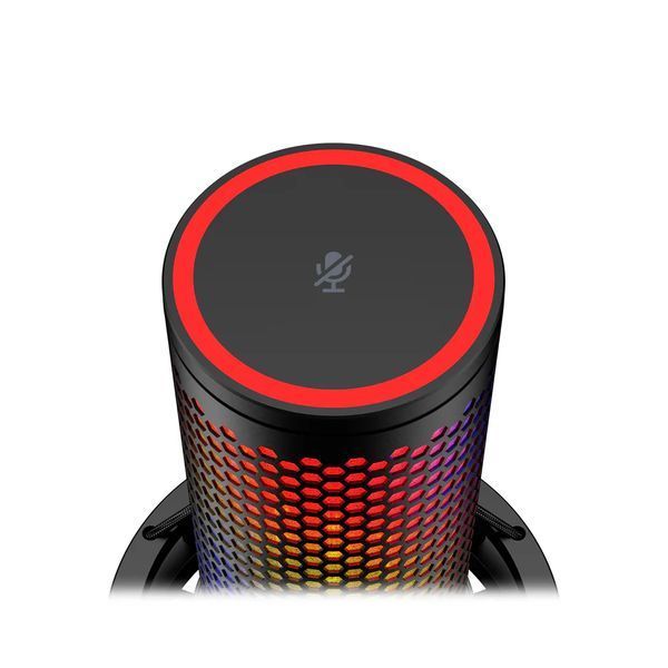 Мікрофон геймерський QuadCast 2 S, Omni/Uni/Bi, USB-A, 3м, NGenuity, RGB, чорний HyperX RC_9A273AA фото
