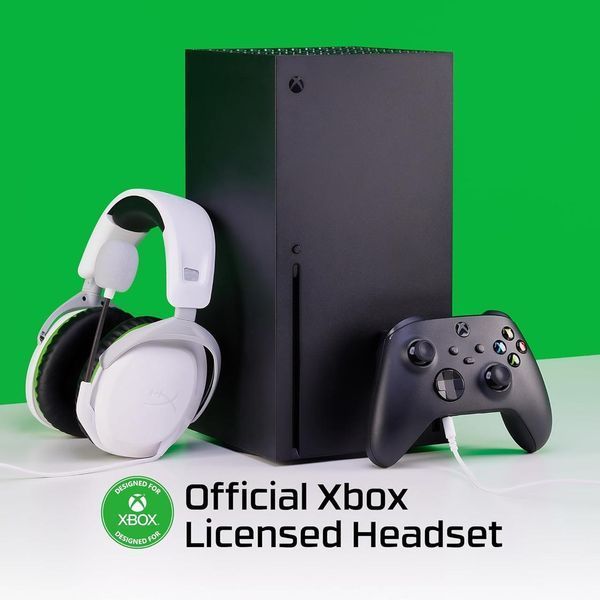 Гарнитура HyperX Cloud Stinger 2 Xbox, mini-jack, бело-зеленый RC_75X28AA фото