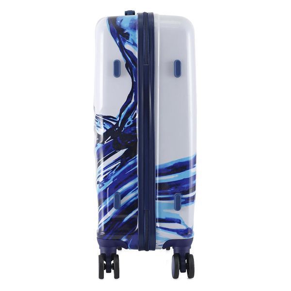 Валіза Semi Line 24" (M) White/Blue Print (T5653-2) DS_DAS302330 фото