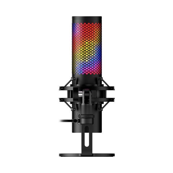 Мікрофон геймерський QuadCast 2 S, Omni/Uni/Bi, USB-A, 3м, NGenuity, RGB, чорний HyperX RC_9A273AA фото