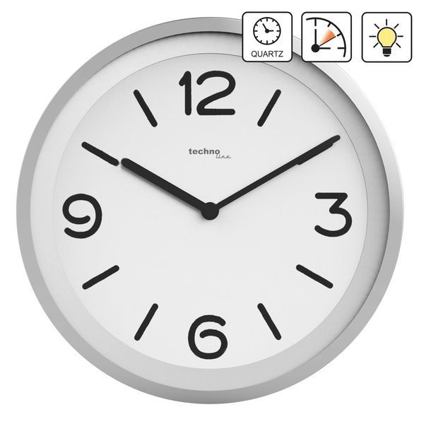 Годинник настінний Technoline WT7400 Silver (WT7400) DS_DAS301570 фото
