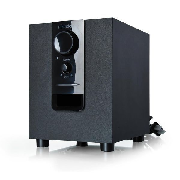 Акустическая система MICROLAB M-106 2.1, 10W, mini-jack, черный RC_M-106 фото