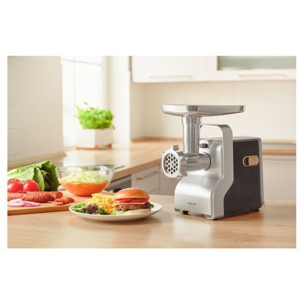 Мясорубка Sencor, 2100Вт, 2,2 кг/мин, 3 решетки RC_SMG6400SL фото