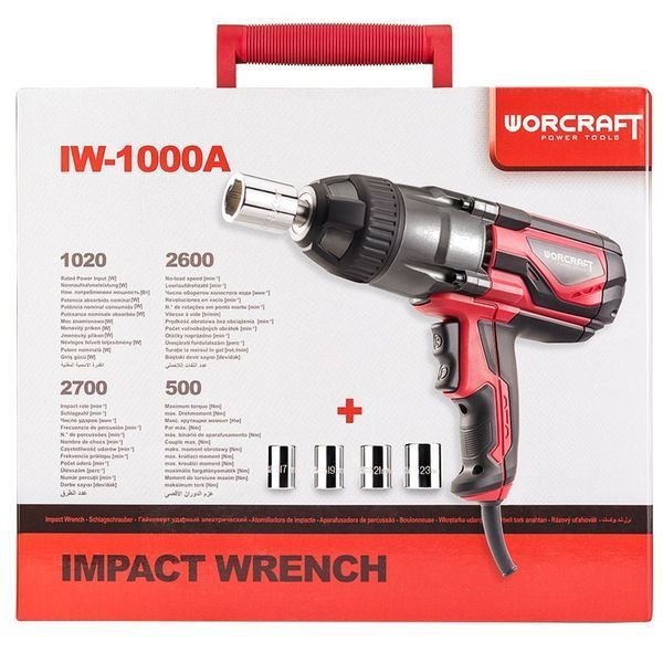 Гайковерт ударный электрический WORCRAFT IW-1000A WM_13182 фото