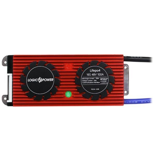 Smart BMS плата LP LiFePO4 48V 16S Dis 100A Ch 50A UART+RS485+CAN LP_16353 фото
