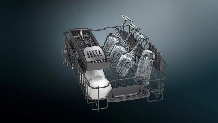 Посудомоечная машина Siemens встроенная, 19компл., A+, 45см, дисплей, белый RC_SR61IX05KK фото