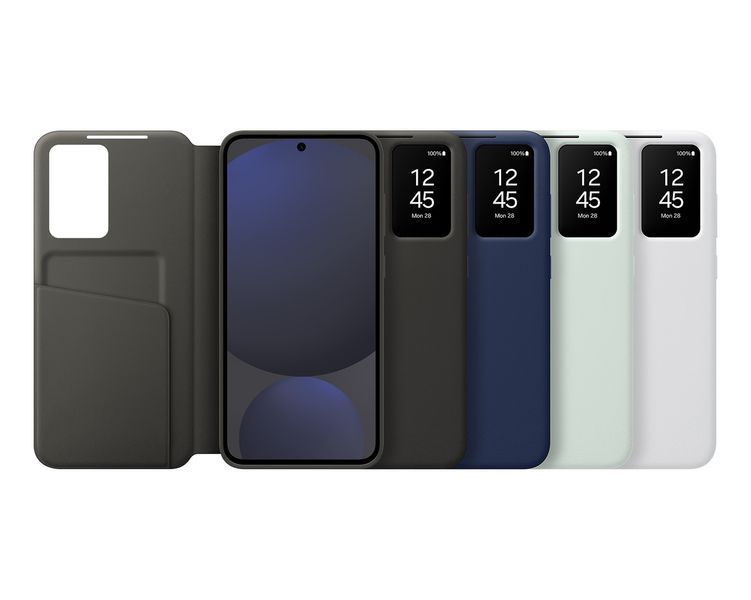 Чохол для Galaxy S24 FE (S721), Smart View Wallet Case, чорний Samsung RC_EF-ZS721CBEGWW фото