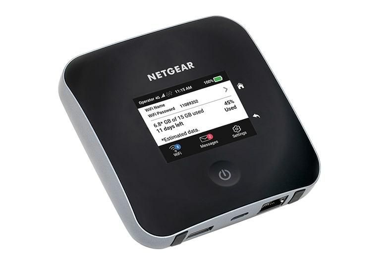 Мобильный Маршрутизатор NETGEAR MR2100 Nighthawk M2 4G/LTE, 1xGE LAN/WAN, 1xUSB, 1xUSB TypeC, 2Гбит/с, 2xTS-9 RC_MR2100-100EUS фото