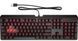 Клавіатура механічна HP OMEN Encoder, 104key, Cherry MX Red, USB-A, EN/RU, LED, чорний RC_6YW76AA фото 1