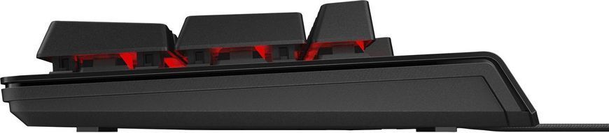 Клавіатура механічна HP OMEN Encoder, 104key, Cherry MX Red, USB-A, EN/RU, LED, чорний RC_6YW76AA фото