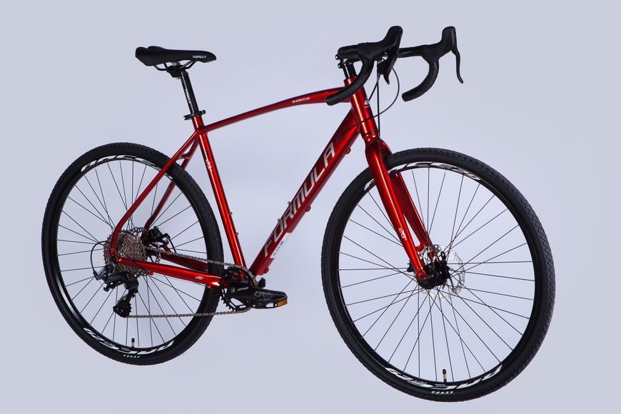 Велосипед AL 28" Formula SHORTCUT DD CS рама-21" червоний 2025 VT_OPS-FR-28-035 фото