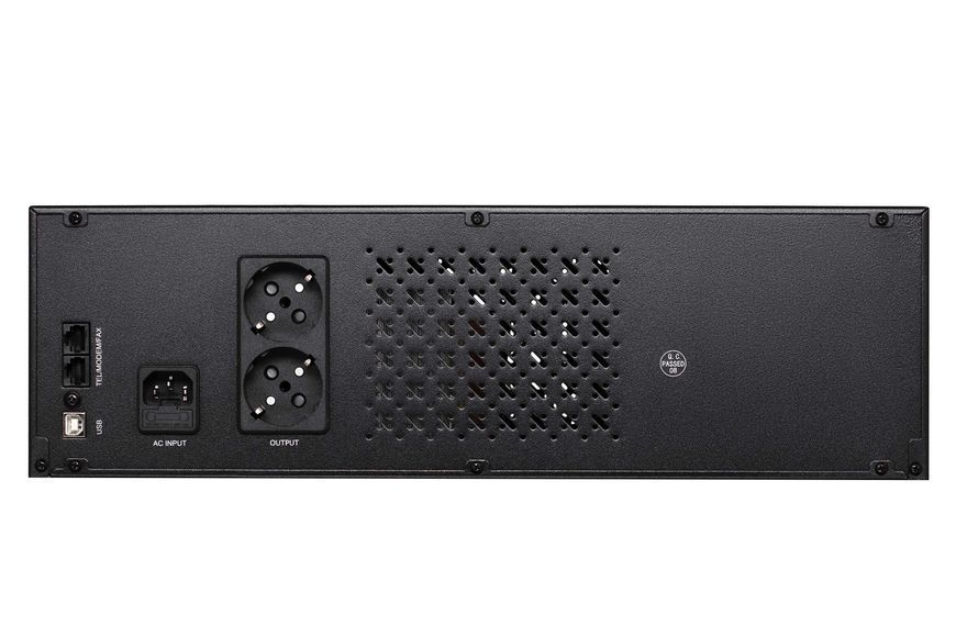 2E ДБЖ RE1500, 1500VA/900W, RM 3U, LCD, USB, 2xSchuko RC_2E-RE1500 фото