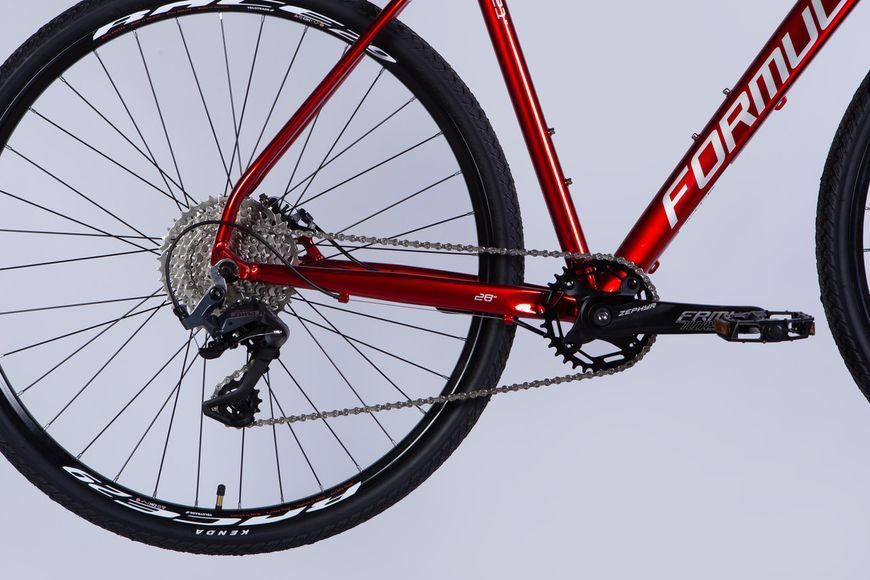 Велосипед AL 28" Formula SHORTCUT DD CS рама-21" червоний 2025 VT_OPS-FR-28-035 фото