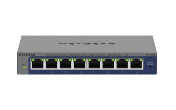 Коммутатор GS108E 8xGE, WebSmart NETGEAR RC_GS108E-400EUS фото