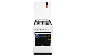Плита ARDESTO комби, 52л, 50x60см, конвекция, чугун, подсветка, форсунки LPG (подключение газового баллона), RC_FSC-F5060PW фото