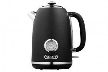 Электрочайник Ardesto EKL-F410BM Vintage Dream EKL-F410BM, 1.8л, металл, мат, STRIX, черный RC_EKL-F410BM фото