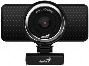 Вебкамера Genius Ecam-8000, FullHD, 30fps, manual focus, CMOS, чорний RC_32200001406 фото
