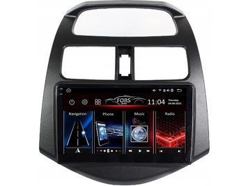 Штатная автомагнитола FORS.auto FS 4 PRO для Chevrolet Spark/Beat/Daewoo Matiz (4+64Gb, 9", UV black) FA_FS-4481 фото