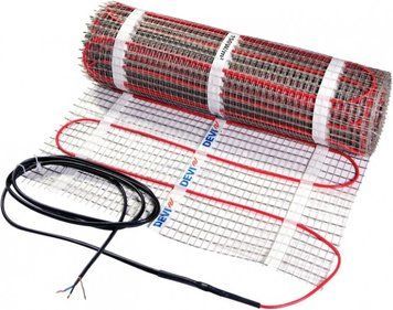 Мат нагрівальний DEVI Comfort 150T, двожильний, для систем опалення, 2м кв., 0.5х4м, 274Вт, 230В RC_83030566 фото