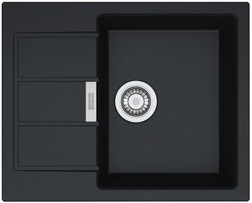 Franke Мойка кухонная Sirius, тектонайт, прямоуг., с крылом, 620х500х200мм, чаша- 1, накладная, SD2 611-62, RC_143.0627.288 фото