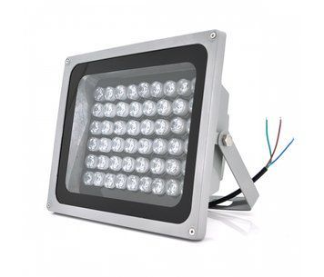 Прожектор спрямований із сутінковим датчиком YOSO 220V 50W, 54LED, IP66, кут огляду 120&deg;, дальність до 150м, 280*230*130мм U_01187 фото