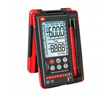 Мультиметр ANENG AN-Q60, измерения: V, A, R, C, T, F U_32070 фото