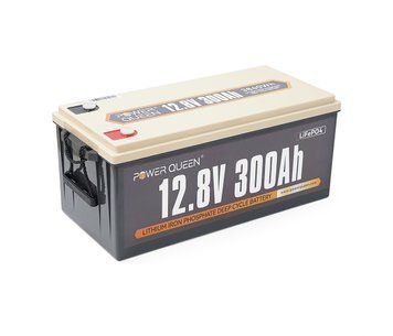 Акумулятор LiFePO4 Power Queen 12.8 V 300Ah, 3840Wh, BMS 200A, 522*240*218 мм U_39223 фото