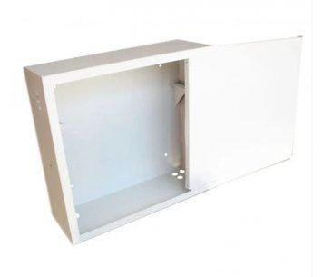 Антивандальна шафа VAGOS 19" 4U - 1.5 (550х500x250) двері пенал, замок - сувальдний, 6відп. 22мм U_27509 фото