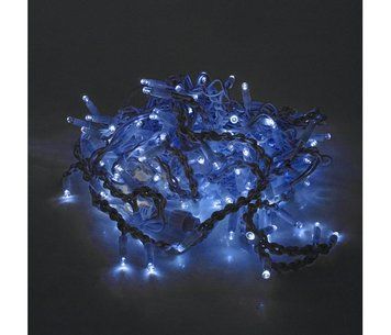 Гірлянда 120LED Дощ (Blue), 8 режимів, 3*3метри, біла ізоляція U_33585 фото